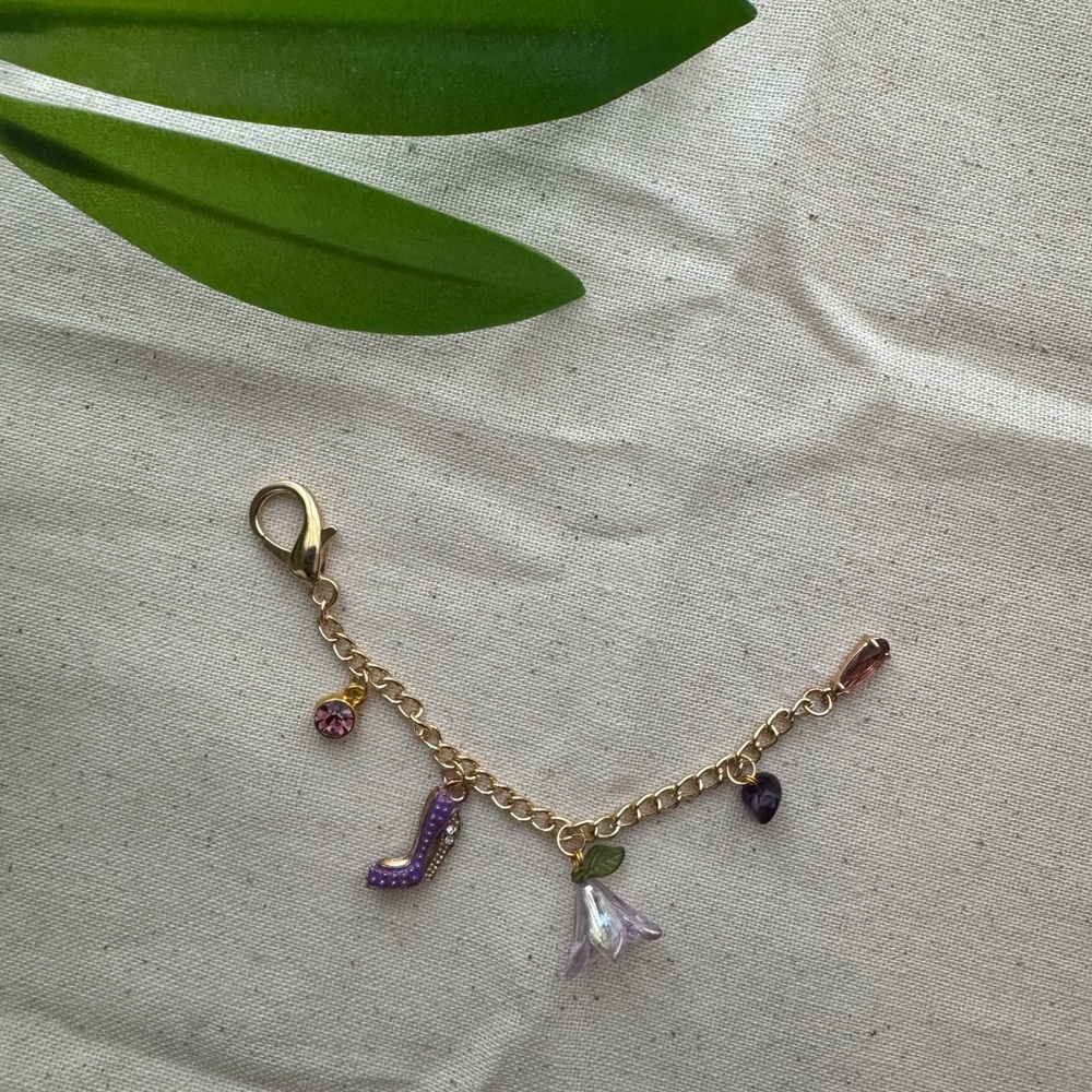 Handmade Purse Charm 💜